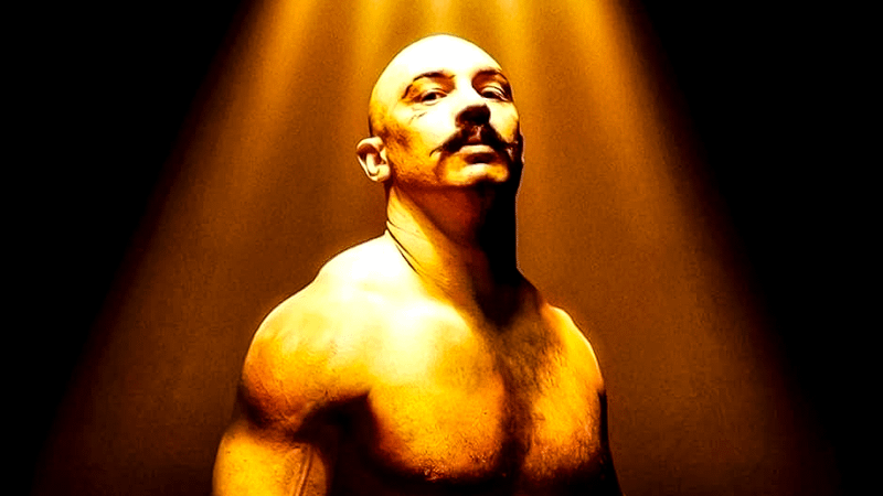 Tom Hardy in Bronson.