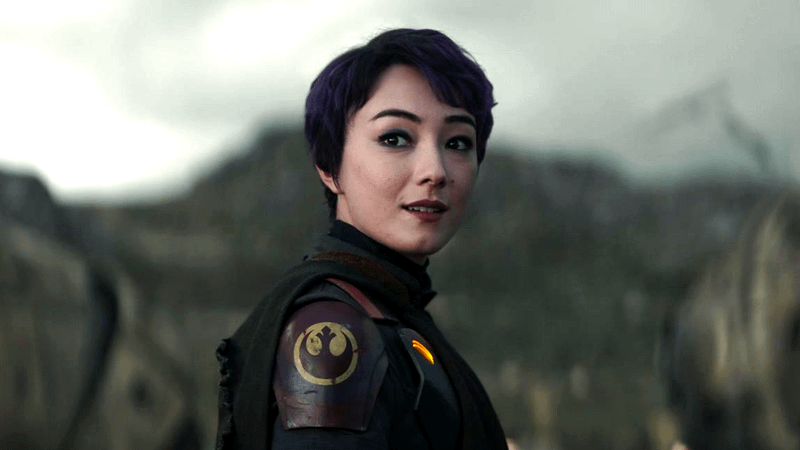 Natasha Liu Bordizzo as Sabine Wren in Season 1.