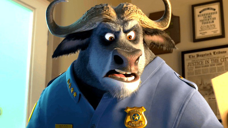 Chief Bogo, Zootopia
