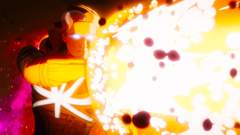 Captain Carter using her powers in 'What If...?'