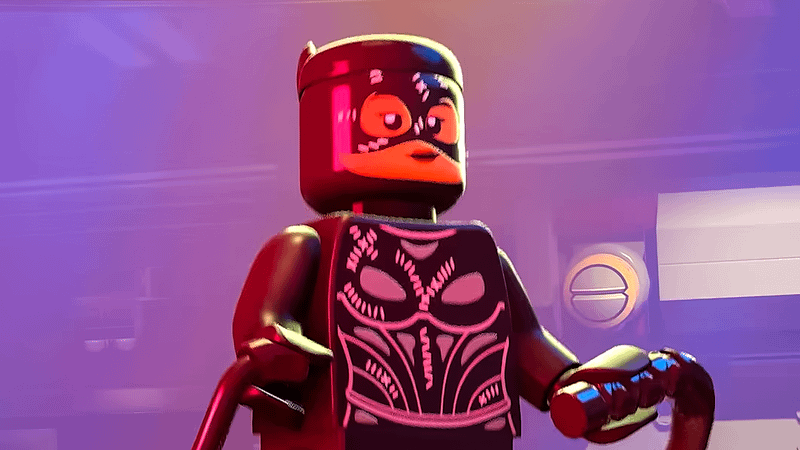 LEGO catwoman in LEGO Batman: Legacy of the Dark Knight.