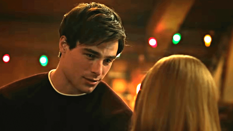 Michael Bradway as Charlie looking at Delilah in Every Year After.