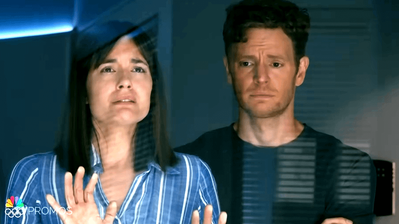 Torrey DeVito as Natalie Manning & Nick Gehlfuss as Will Halstead in Chicago Med Season 11, Episode 3