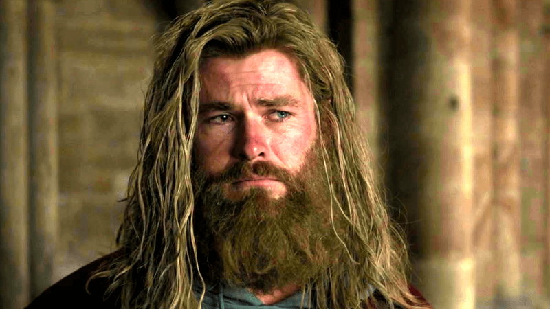 Chris Hemsworth in Avengers: Endgame.