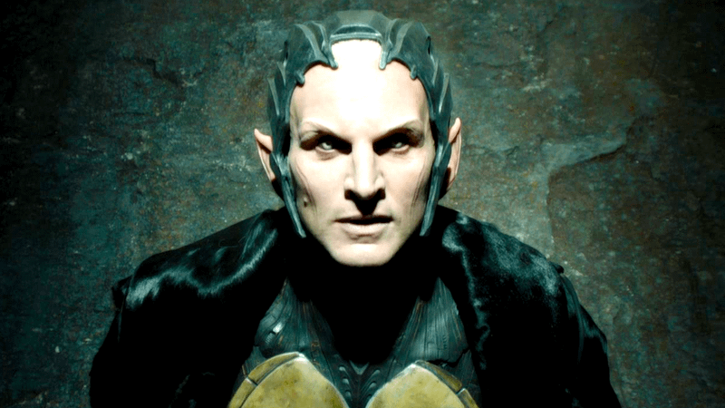 Christopher Eccleston as Malekith in Thor: The Dark World