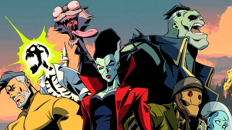 team shot of Creature Commandos roster