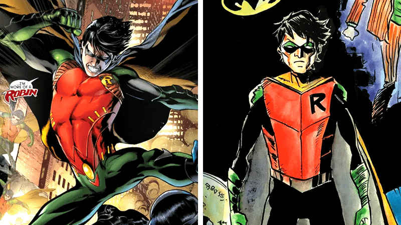 Dick Grayson and Jason Todd Robins.