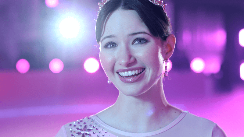 Madelyn Keys as Adriana in Finding Her Edge.