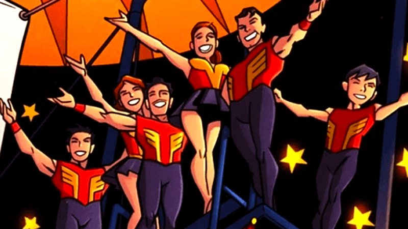 The Flying Graysons from DC Comics.