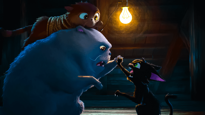 Cats in Pixar's Gatto.