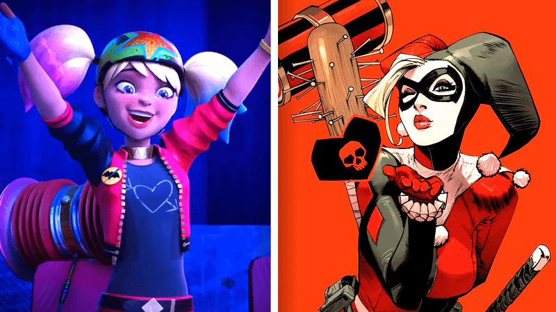 Harley Quinn in Batwheels, Harley Quinn in DC Comics