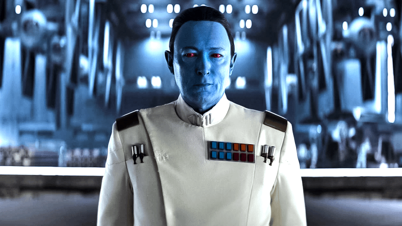 Grand Admiral Thrawn in Ahsoka Season 1.