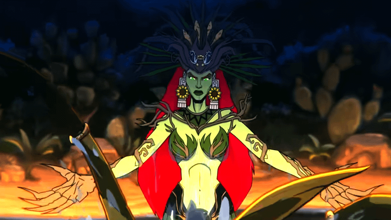 Poison Ivy / Forest Ivy in Aztec Batman: Clash of Empires
