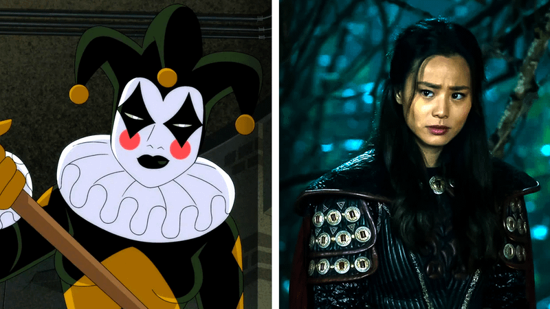 Jamie Chung and Mulan.