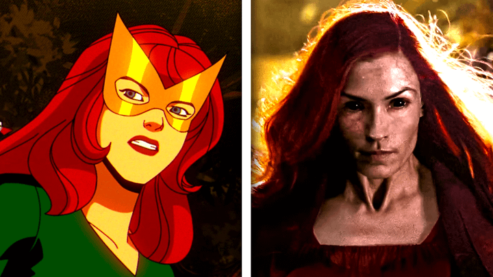 Jean Grey and Famke Janssen