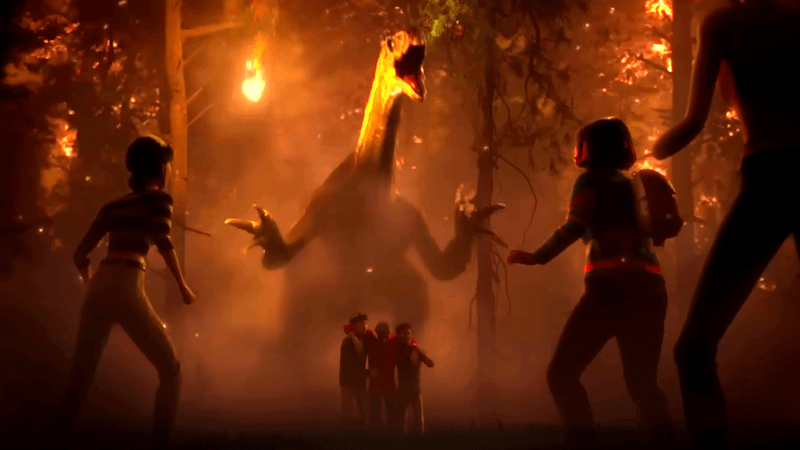 The Nublar Six in Jurassic World: Chaos Theory