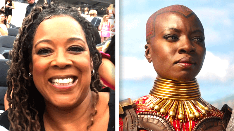 Kenna Ramsey and Danai Gurira