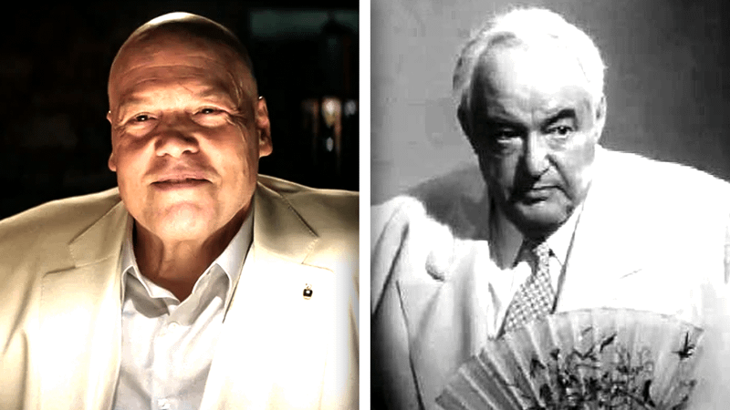 Wilson Fisk as Kingpin, Sydney Greenstreet