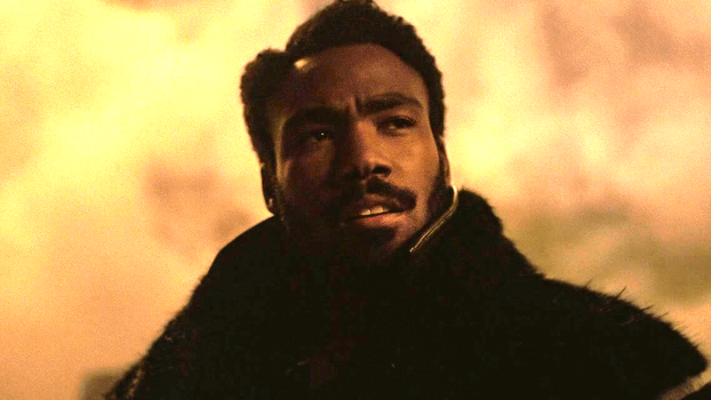 Donald Glover as Lando.
