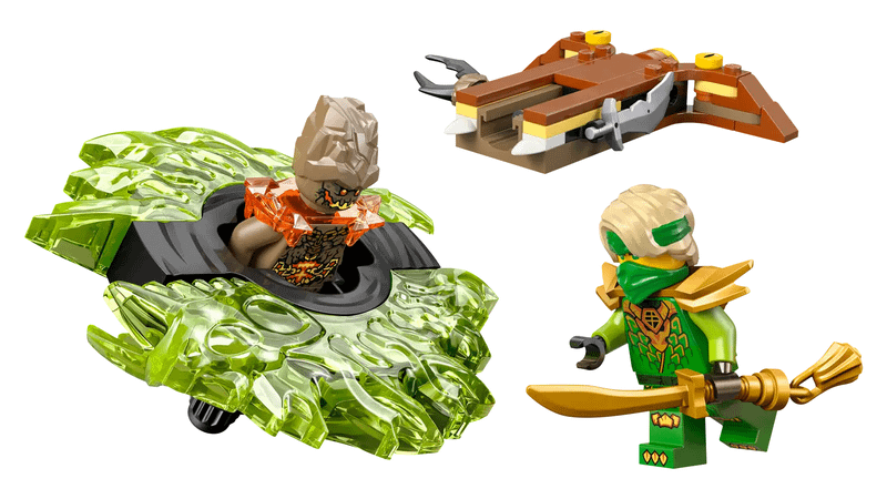 Lloyd vs. Earth Monster Spinner LEGO set