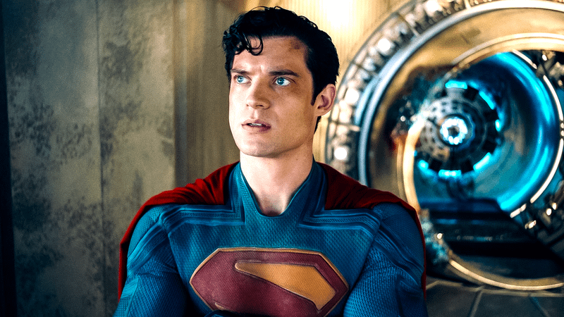 David Corenswet as Superman in Superman.