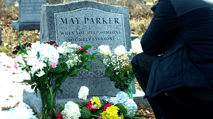 May Parker's grave