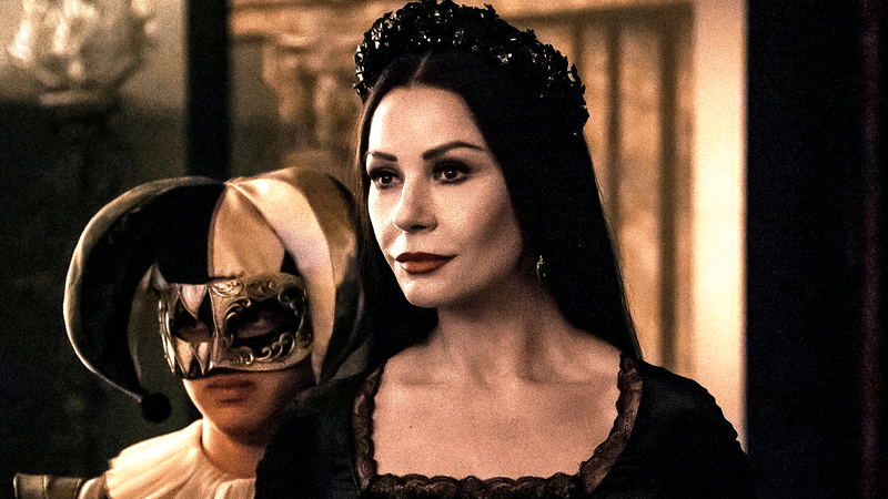 Catherine Zeta-Jones as Morticia Addams in Wednesday