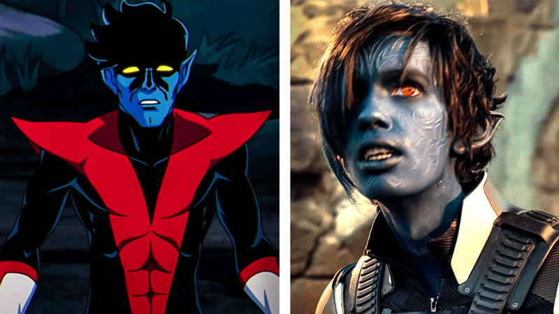 Nightcrawler & Nightcrawler from the X-Men prequel movies.