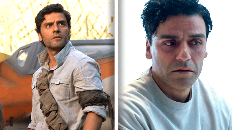 Oscar Isaac as Poe Dameron and Moon Knight's Marc Spector