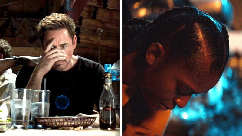 Robert Downey Jr. in Iron Man 3, Dominique Thorne in Ironheart