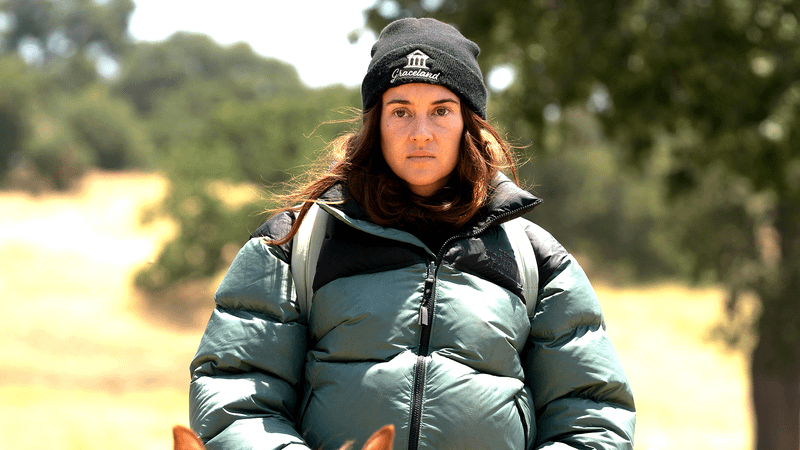 Shailene Woodley as Annie in Paradise Season 2.