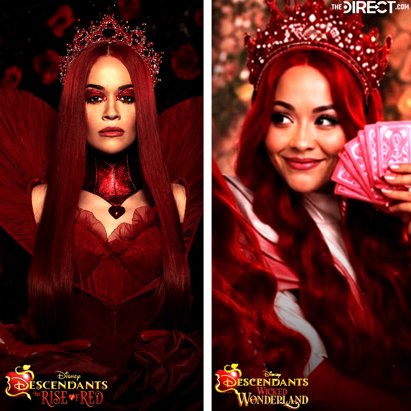 Rita Ora as Queen of Hearts in Descendants: Wicked Wonderland.