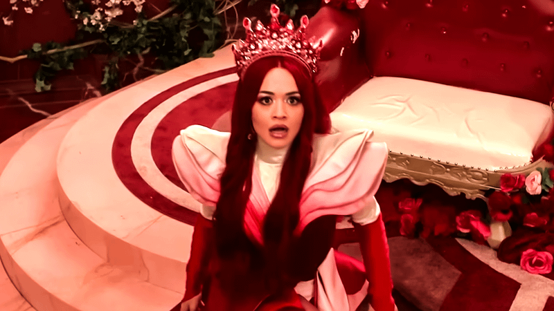 Rita Ora as Queen of Hearts in Descendants.