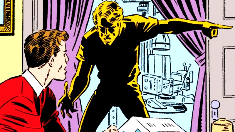 Reed Richards and Victor Von Doom in Marvel COmics