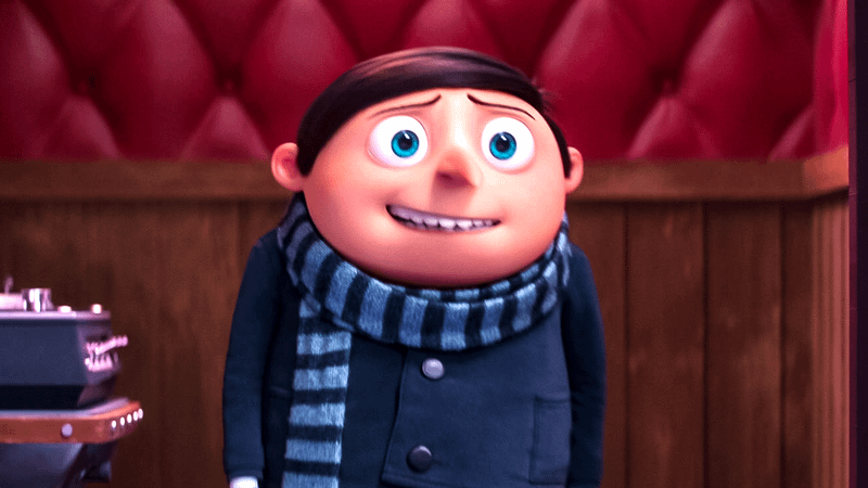 Younger Gru in Minions: The Rise of Gru.