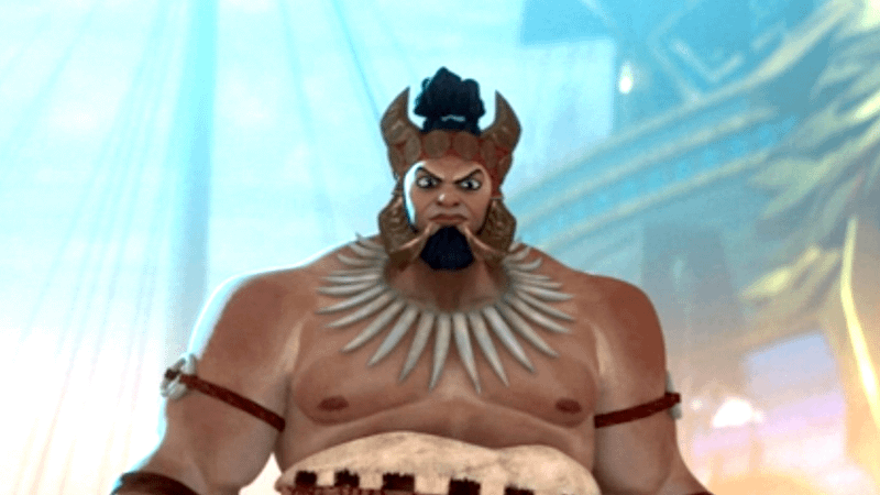 The Samoan Warrior in Eyes of Wakanda