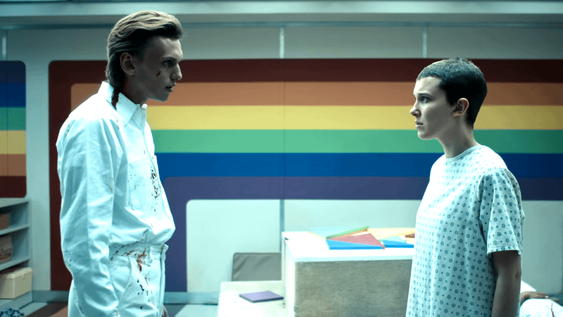 Vecna & Eleven in Stranger Things Season 4