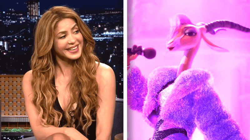 Gazelle and Shakira in Zootopia 2