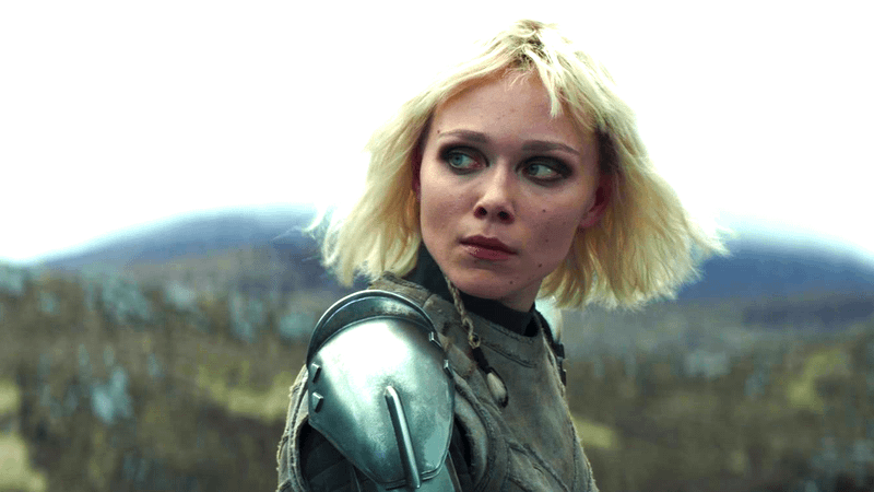 Ivanna Sakhno playing Shin Hati, in Disney+ series Ahsoka.
