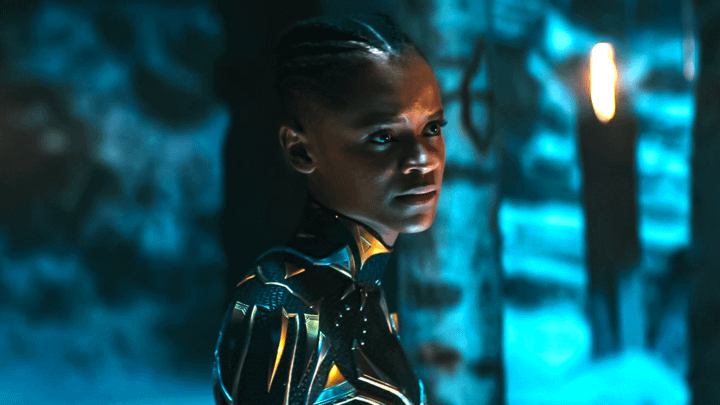 Shuri in Black Panther: Wakanda Forever.