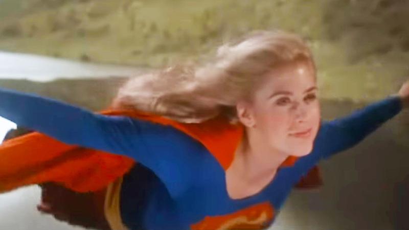 Helen Slater Supergirl Flying