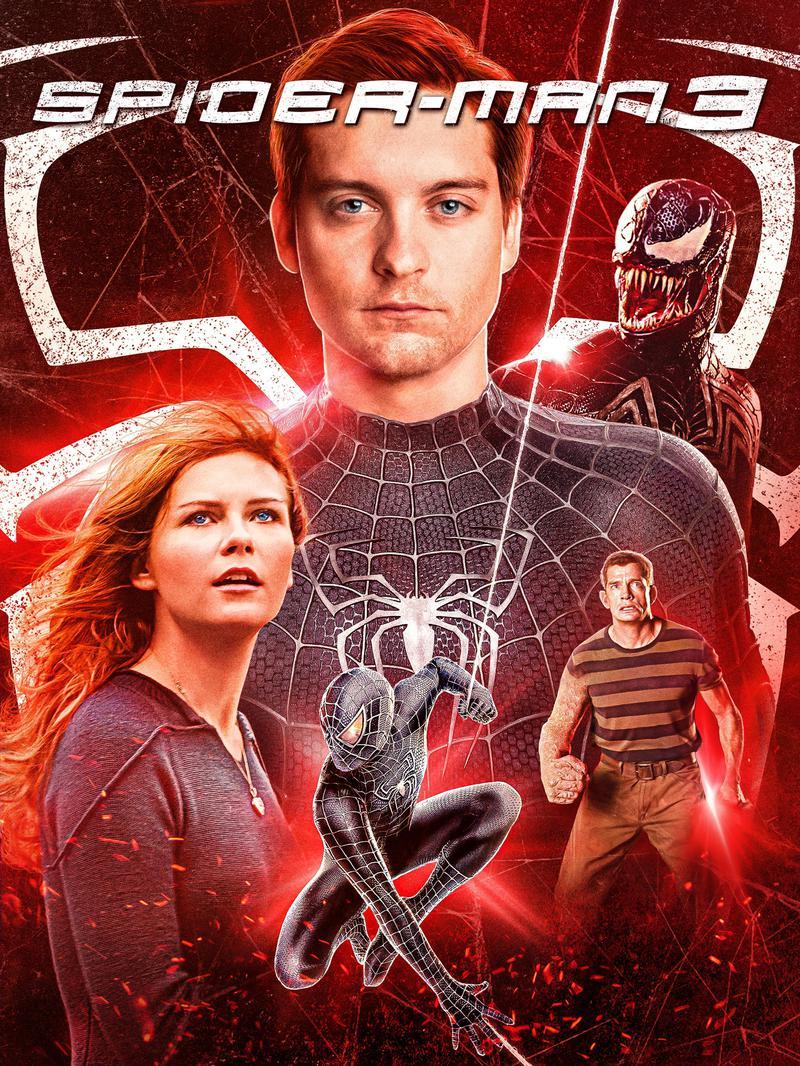Spider-Man 3 (2007) digital poster artwork.