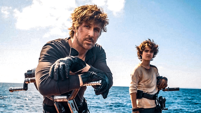 Ryan Gosling and Flyn Gray in Star Wars: Starfighter.