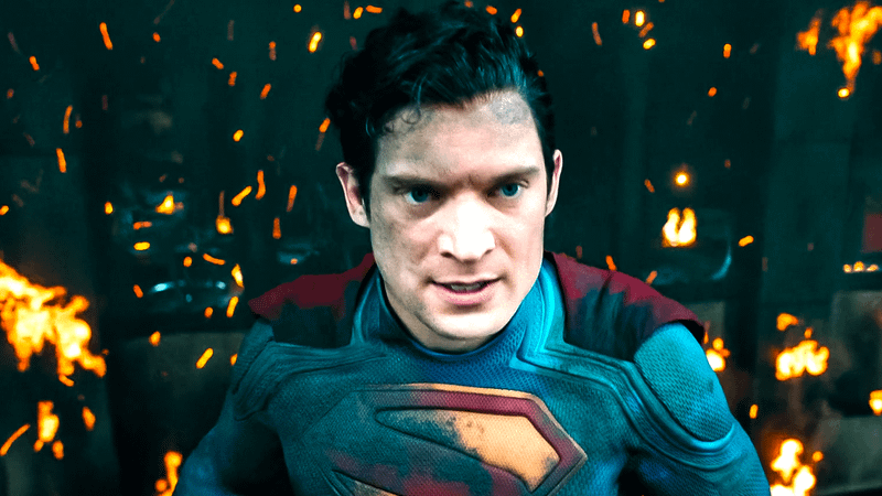 David Corenswet as Superman in 'Superman.'