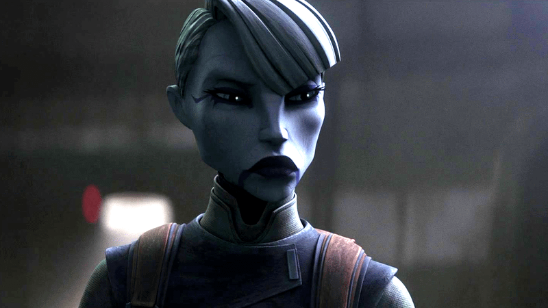 Assajj Ventress looking into the distance in Tales of the Underworld.