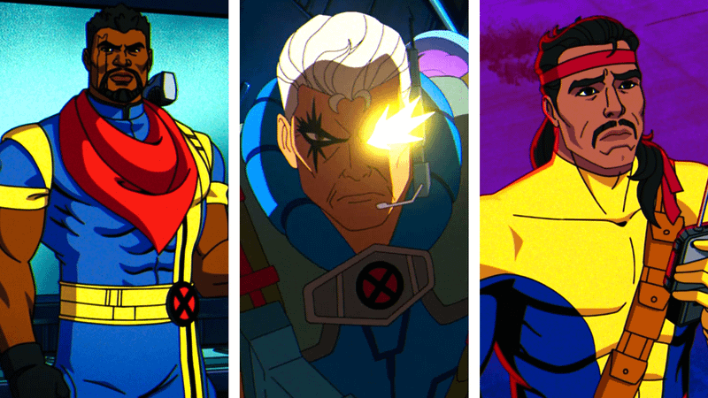 Bishop, Cable, and Forge.