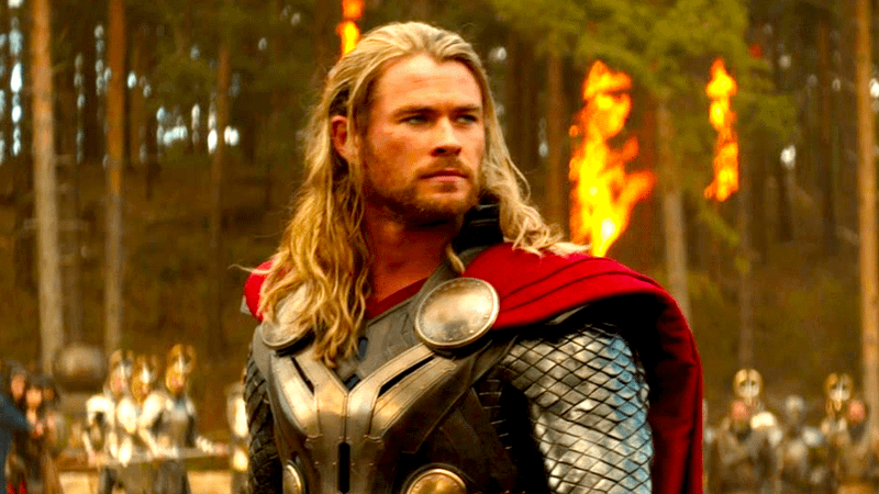 Chris Hemsworth Thor in The Dark World