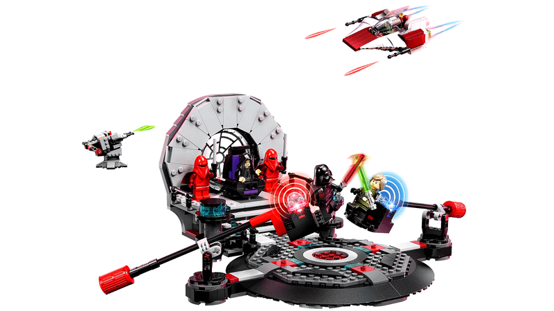 Throne Room Duel & A-wing LEGO set.