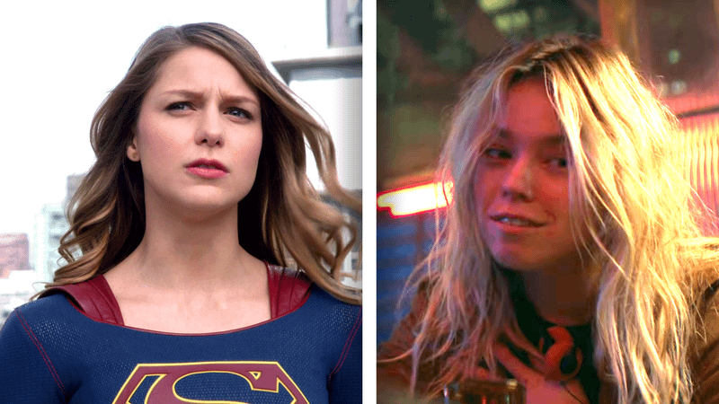 Melissa Benoist as Supergirl, Milly Alcock as Supergirl