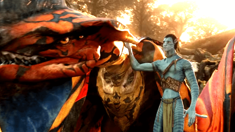 Jake Sully as Toruk Makto in Avatar